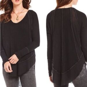 We The Free Catalina Waffle‎ Knit Thermal Size M